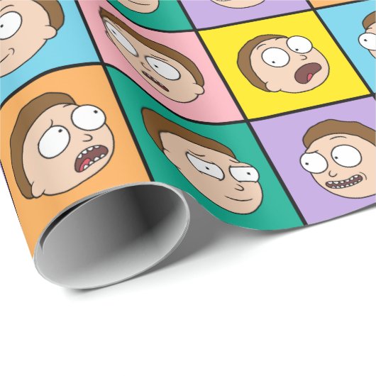 RICK UND MORTY™ | Morty's Moods Geschenkpapier (Rolleneckpunkt)