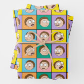 RICK UND MORTY™ | Morty's Moods Geschenkpapier Set (Beispiel)