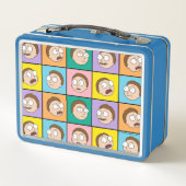 RICK UND MORTY™ | Morty's Moods Metall Brotdose (Rückseite)