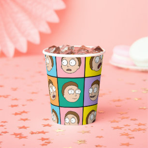 RICK UND MORTY™ Morty's Moods Pappbecher
