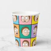 RICK UND MORTY™ | Morty's Moods Pappbecher (Rückseite)