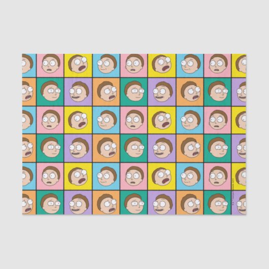 RICK UND MORTY™ | Morty's Moods Seidenpapier (Vorderseite)