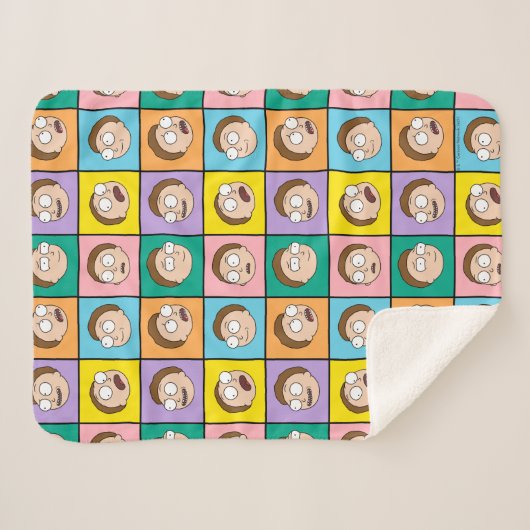 RICK UND MORTY™ | Morty's Moods Sherpadecke (Vorderseite (Horizontal))