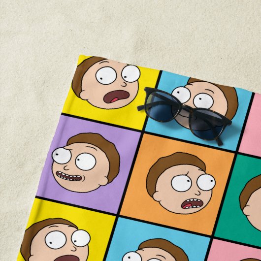 RICK UND MORTY™ | Morty's Moods Strandtuch (Beispiel)