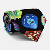 RICK UND MORTY™ | Muster für Außenraummuster Krawatte (Gerollt)