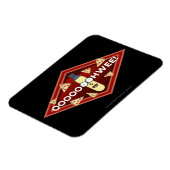 RICK UND MORTY™ | Muster für Außenraummuster Magnet (Linke Seite)