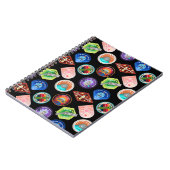 RICK UND MORTY™ | Muster für Außenraummuster Notizblock (Linke Seite)