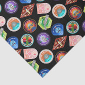 RICK UND MORTY™ | Muster für Außenraummuster Seidenpapier (Ausschnitt)