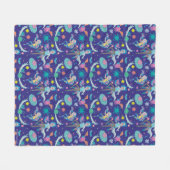 RICK UND MORTY™ | Muster infizierter Zellen Fleecedecke (Vorderseite (Horizontal))