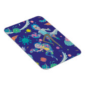 RICK UND MORTY™ | Muster infizierter Zellen Magnet (Rechte Seite)