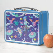 RICK UND MORTY™ | Muster infizierter Zellen Metall Brotdose (Beispiel)