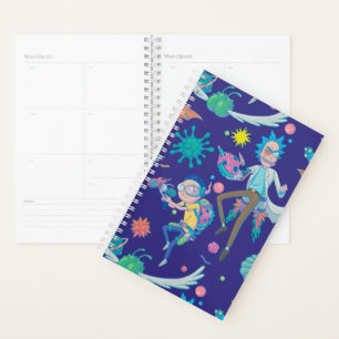 RICK UND MORTY™ Muster infizierter Zellen Planer
