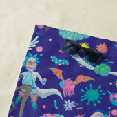 RICK UND MORTY™ | Muster infizierter Zellen Strandtuch (Beispiel)