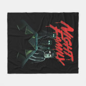 RICK UND MORTY™ | Nachtfamilie Fleecedecke (Vorderseite (Horizontal))