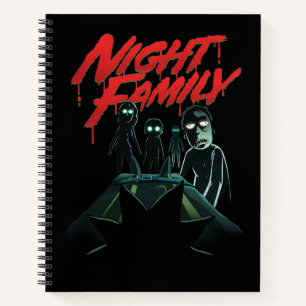RICK UND MORTY™   Nachtfamilie Notizblock