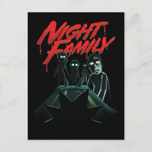 RICK UND MORTY™   Nachtfamilie Postkarte