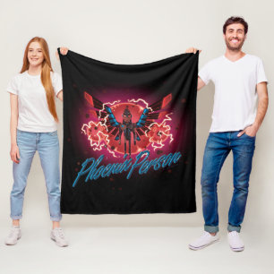 RICK UND MORTY™ Phoenix Person Fleecedecke