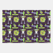 RICK UND MORTY™ | Pickle Rick Portal Muster Geschenkpapier Set (Vorderseite)