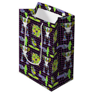 RICK UND MORTY™ Pickle Rick Portal Muster Mittlere Geschenktüte