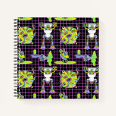 RICK UND MORTY™ | Pickle Rick Portal Muster Notizblock (Vorderseite)