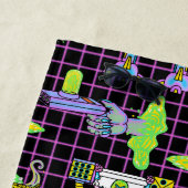 RICK UND MORTY™ | Pickle Rick Portal Muster Strandtuch (Beispiel)