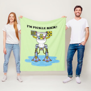 RICK UND MORTY™ Pickle Rick Toilet Mech Fleecedecke