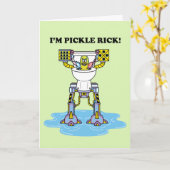 RICK UND MORTY™ | Pickle Rick Toilet Mech Karte (Gelbe Blume)