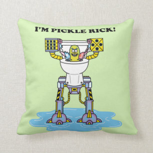RICK UND MORTY™ Pickle Rick Toilet Mech Kissen