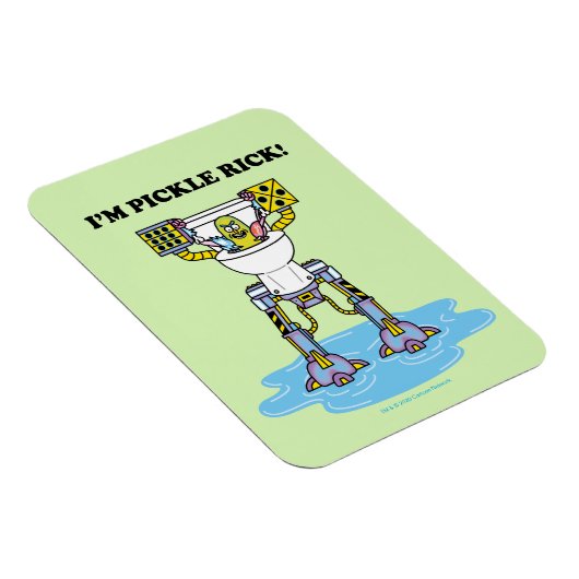 RICK UND MORTY™ | Pickle Rick Toilet Mech Magnet (Rechte Seite)