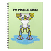 RICK UND MORTY™ | Pickle Rick Toilet Mech Notizblock (Vorderseite)