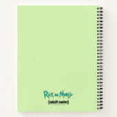RICK UND MORTY™ | Pickle Rick Toilet Mech Notizblock (Rückseite)