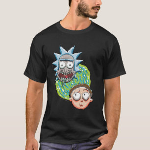 RICK UND MORTY™   Pixel Portal Graphic T-Shirt