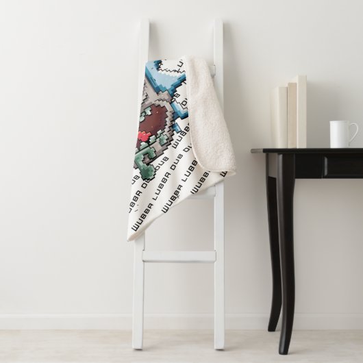 RICK UND MORTY™ | Pixel Vers Rick Drooling Head Sherpadecke (Beispiel)