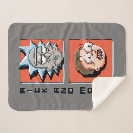 RICK UND MORTY™ | Pixel-Versch-Panel-Grafik Sherpadecke (Vorderseite (Horizontal))