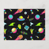RICK UND MORTY™ | Psychedelische Saison 3 Muster Einladungspostkarte (Vorderseite)