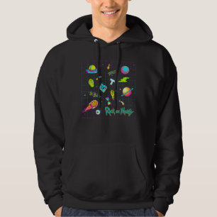 RICK UND MORTY™ Psychedelische Saison 3 Muster Hoodie