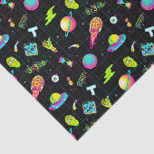 RICK UND MORTY™ | Psychedelische Saison 3 Muster Seidenpapier (Ausschnitt)