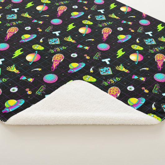 RICK UND MORTY™ | Psychedelische Saison 3 Muster Sherpadecke (3/4)