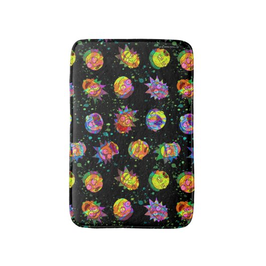 RICK UND MORTY™ | Psychedelisches Muster Badematte (Vorderseite Vertikal)
