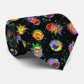 RICK UND MORTY™ | Psychedelisches Muster Krawatte (Gerollt)