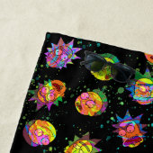 RICK UND MORTY™ | Psychedelisches Muster Strandtuch (Beispiel)