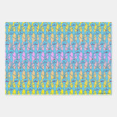 RICK UND MORTY™ | Rainbow Herr Meeseeks Pattern Geschenkpapier Set (Vorderseite)