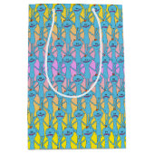 RICK UND MORTY™ | Rainbow Herr Meeseeks Pattern Mittlere Geschenktüte (Vorderseite)