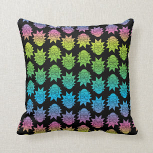 RICK UND MORTY™ Rainbow Rick Head Kissen