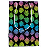 RICK UND MORTY™ | Rainbow Rick Head Mittlere Geschenktüte (Vorderseite)