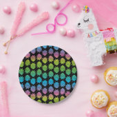 RICK UND MORTY™ | Rainbow Rick Head Pappteller (Party)