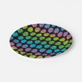 RICK UND MORTY™ | Rainbow Rick Head Pappteller (Schrägansicht)