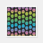 RICK UND MORTY™ | Rainbow Rick Head Serviette (Vorderseite)