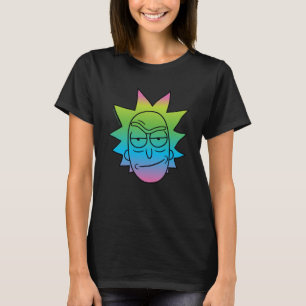 RICK UND MORTY™ Rainbow Rick Head T-Shirt