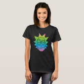 RICK UND MORTY™ | Rainbow Rick Head T-Shirt (Vorne ganz)